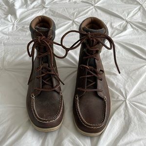 Brown Leather Boots